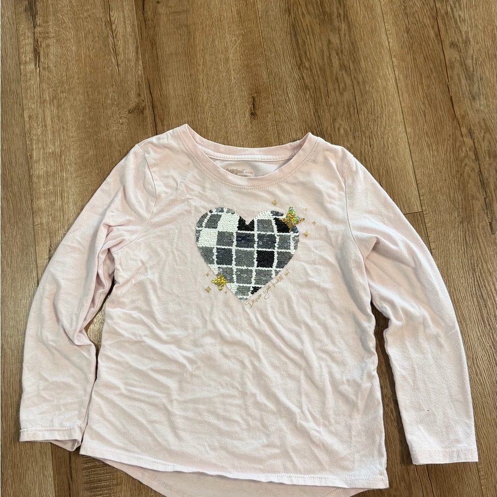 Pink Heart Kids Shirt